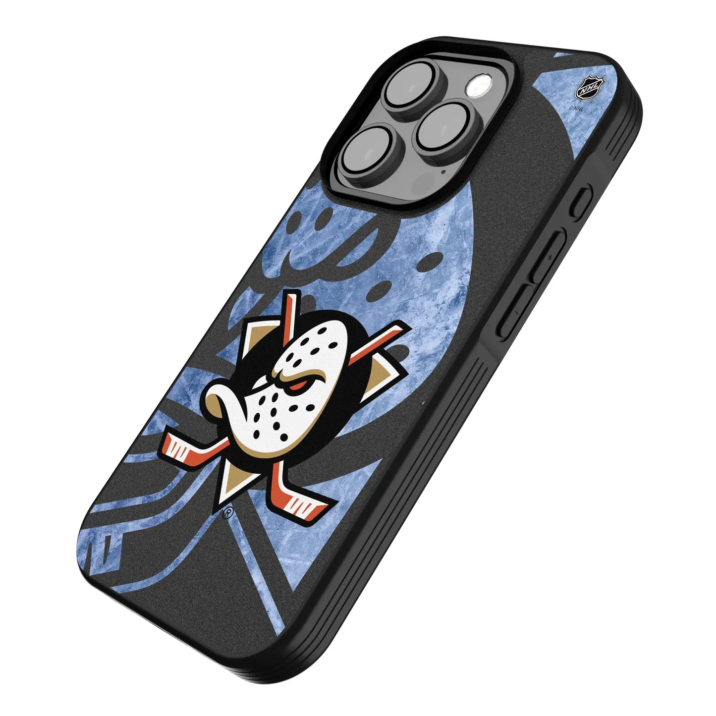 Anaheim Ducks Ice Tilt Bump Phone Case for Apple iPhone