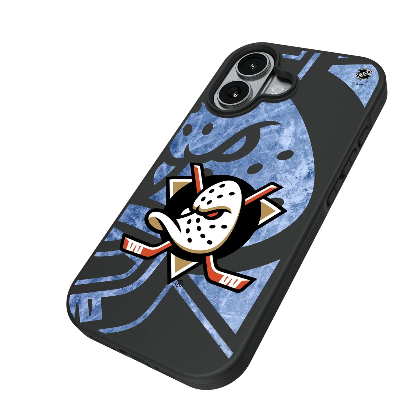 Anaheim Ducks Ice Tilt Bump Phone Case for Apple iPhone