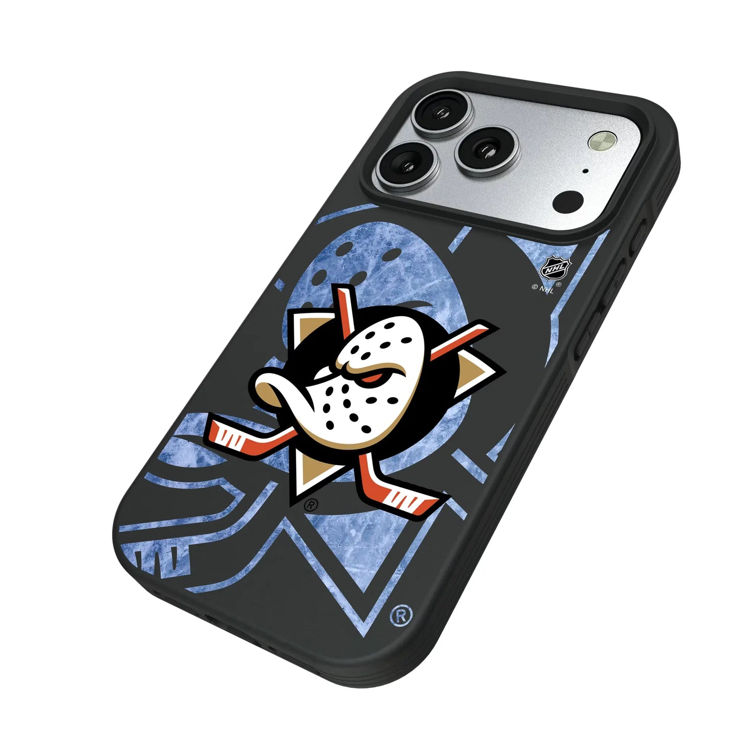 Anaheim Ducks Ice Tilt Bump Phone Case for Apple iPhone