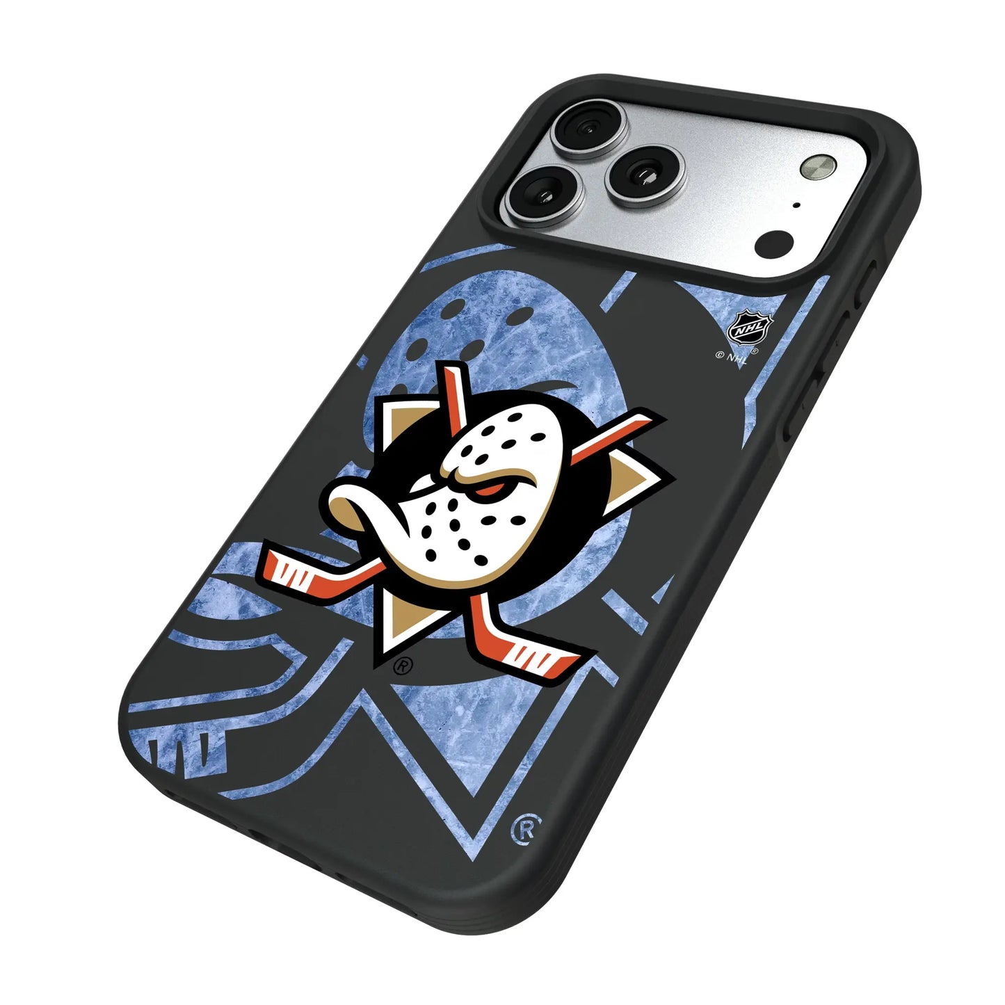 Anaheim Ducks Ice Tilt Bump Phone Case for Apple iPhone