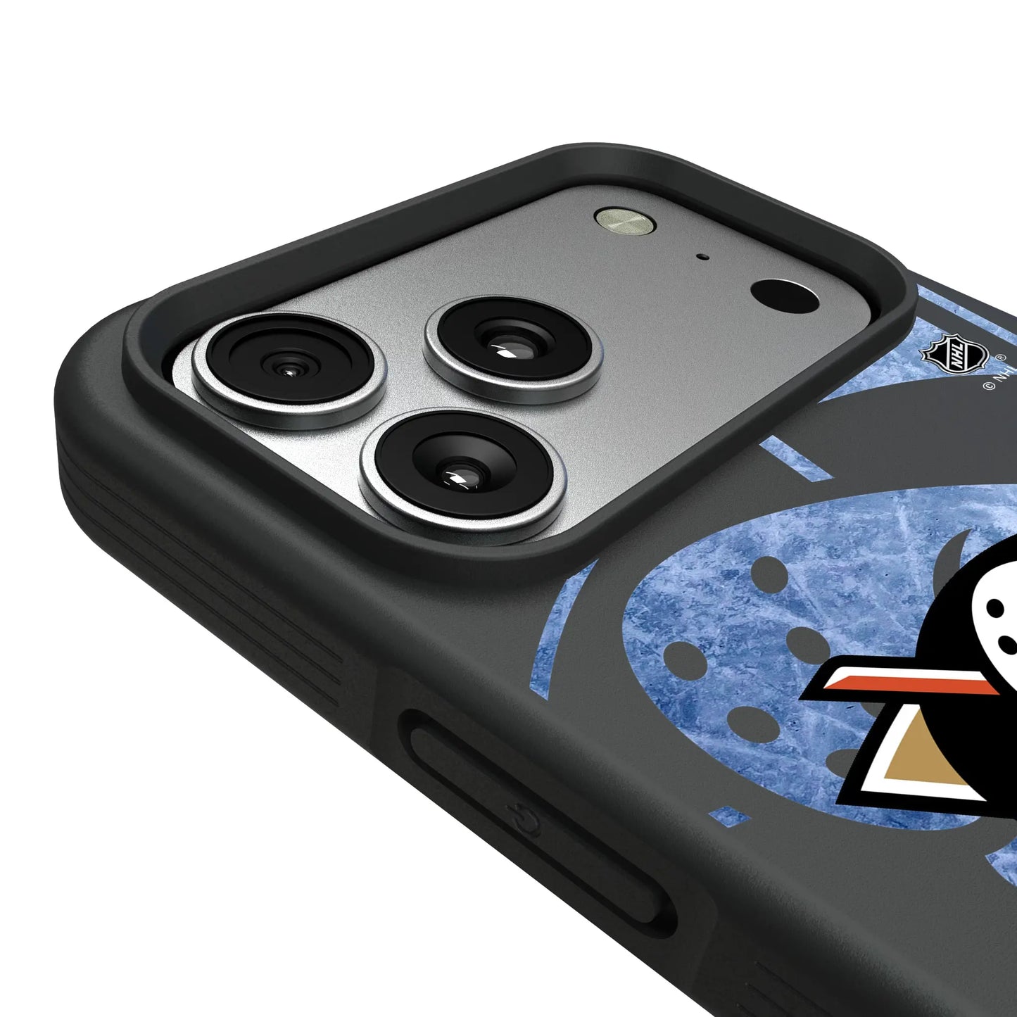 Anaheim Ducks Ice Tilt Bump Phone Case for Apple iPhone