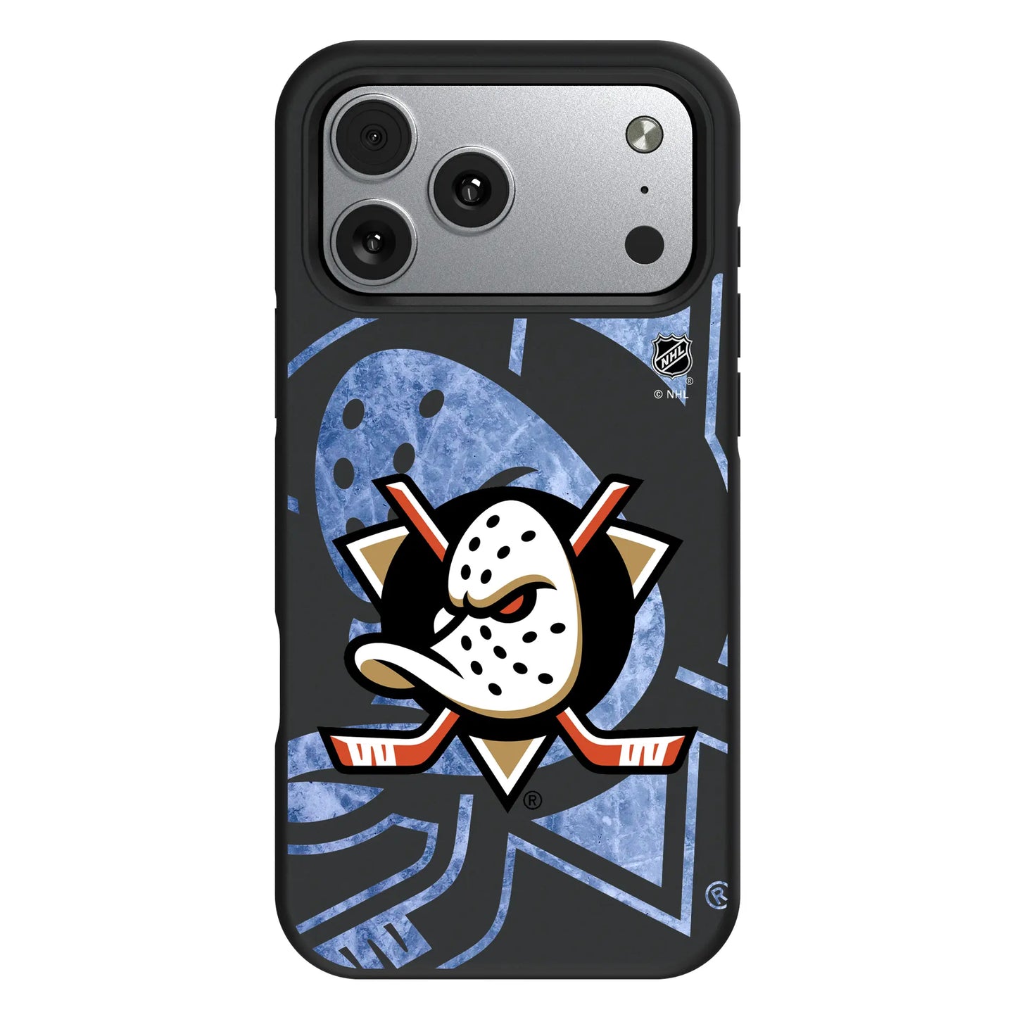 Anaheim Ducks Ice Tilt Bump Phone Case for Apple iPhone