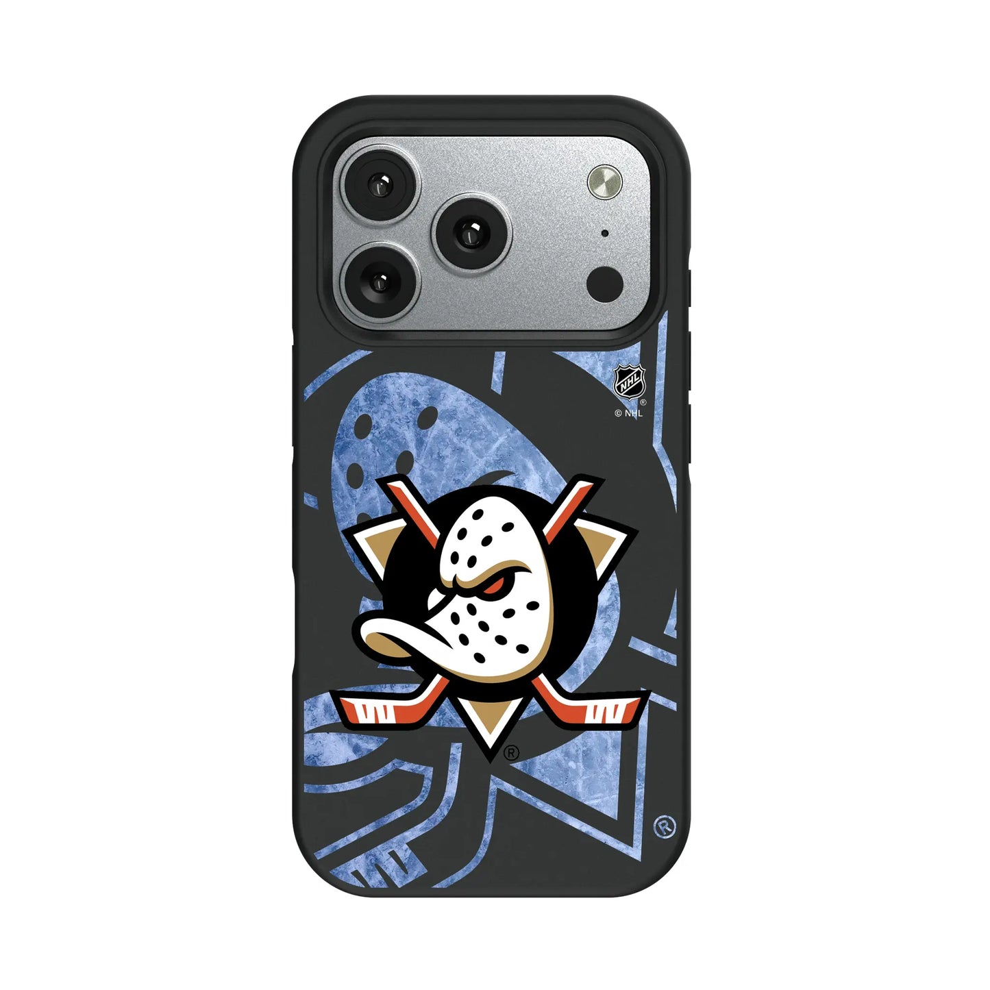 Anaheim Ducks Ice Tilt Bump Phone Case for Apple iPhone