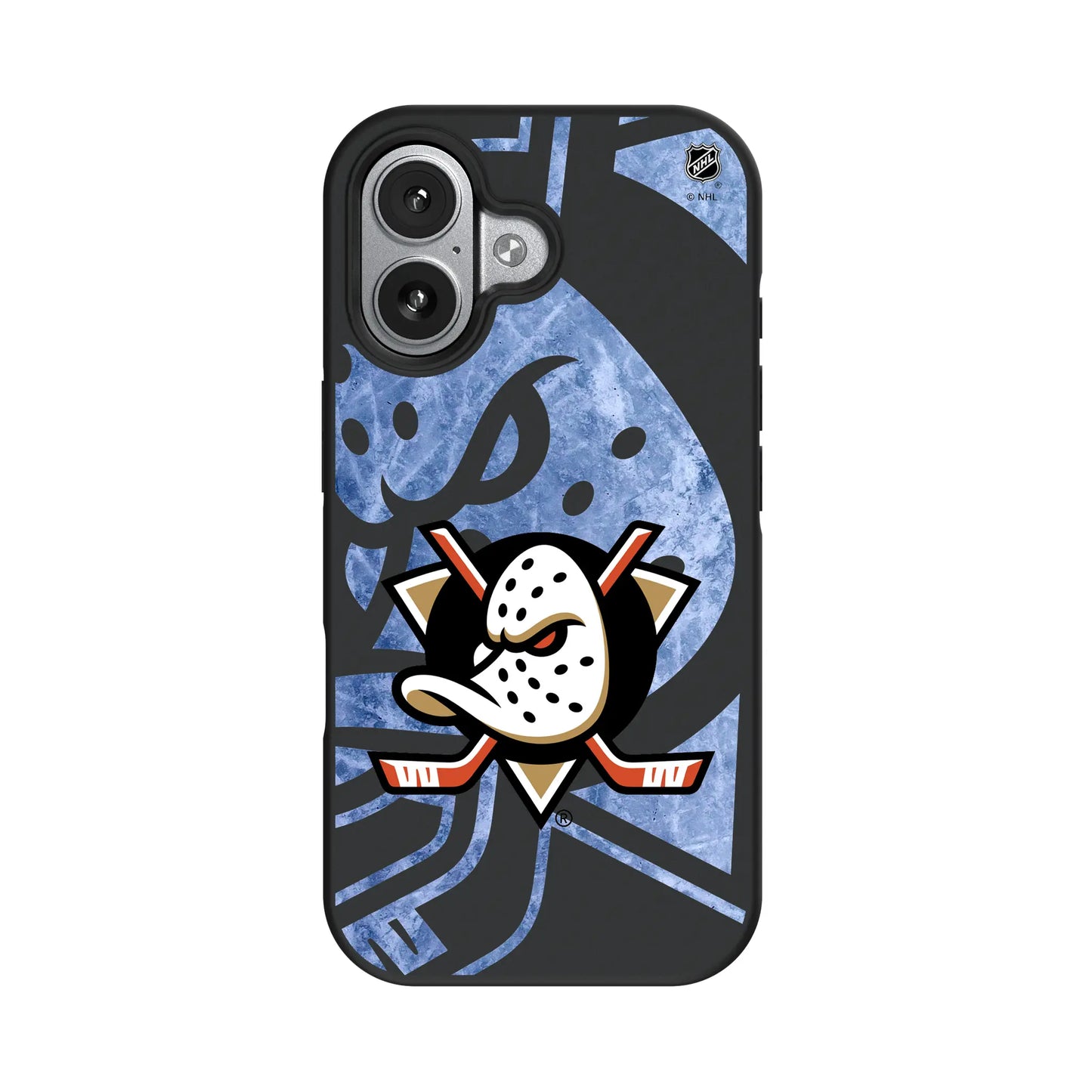 Anaheim Ducks Ice Tilt Bump Phone Case for Apple iPhone