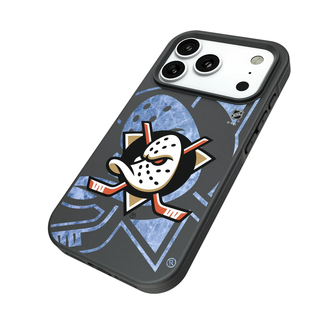 Anaheim Ducks Ice Tilt Bump Phone Case for Apple iPhone