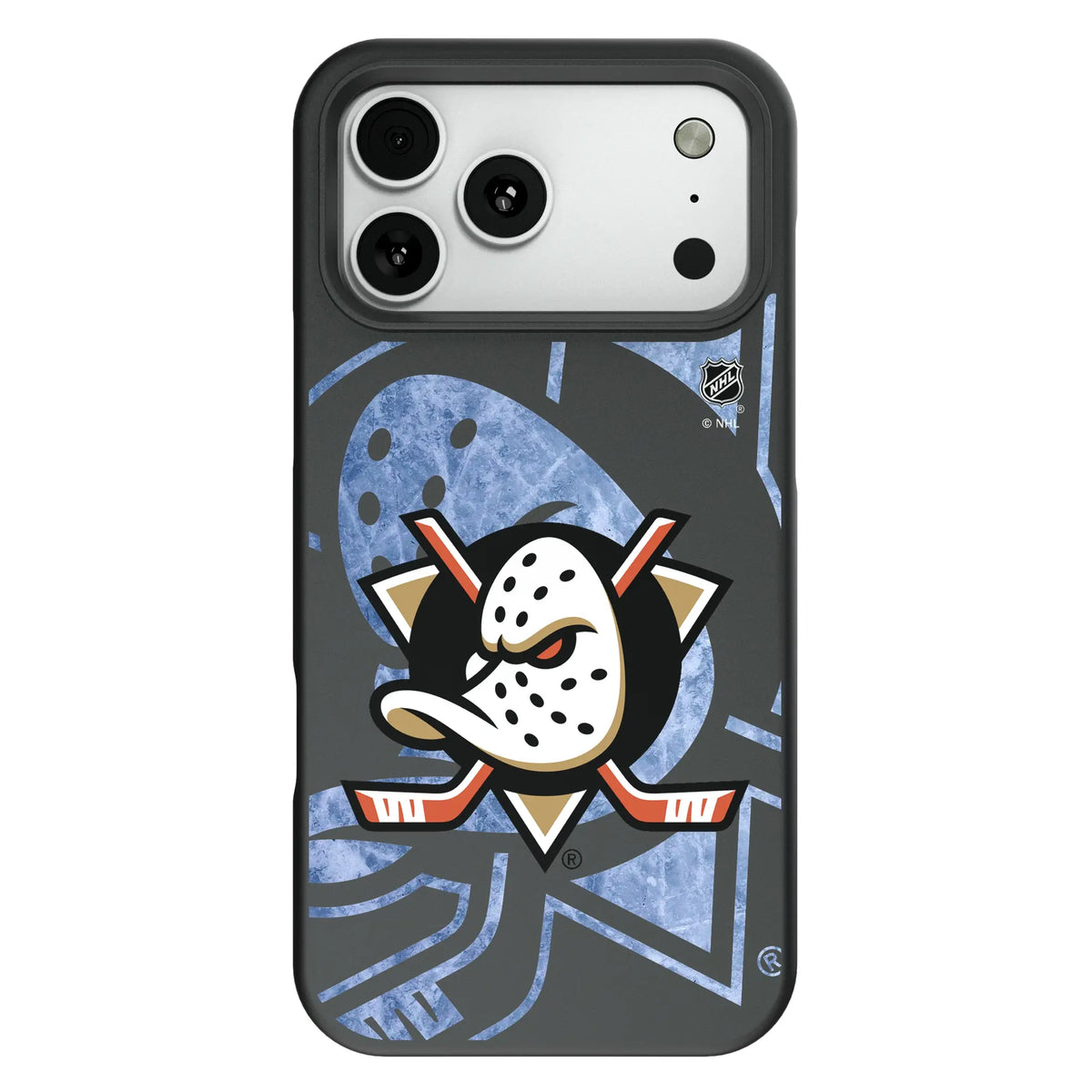 Anaheim Ducks Ice Tilt Bump Phone Case for Apple iPhone