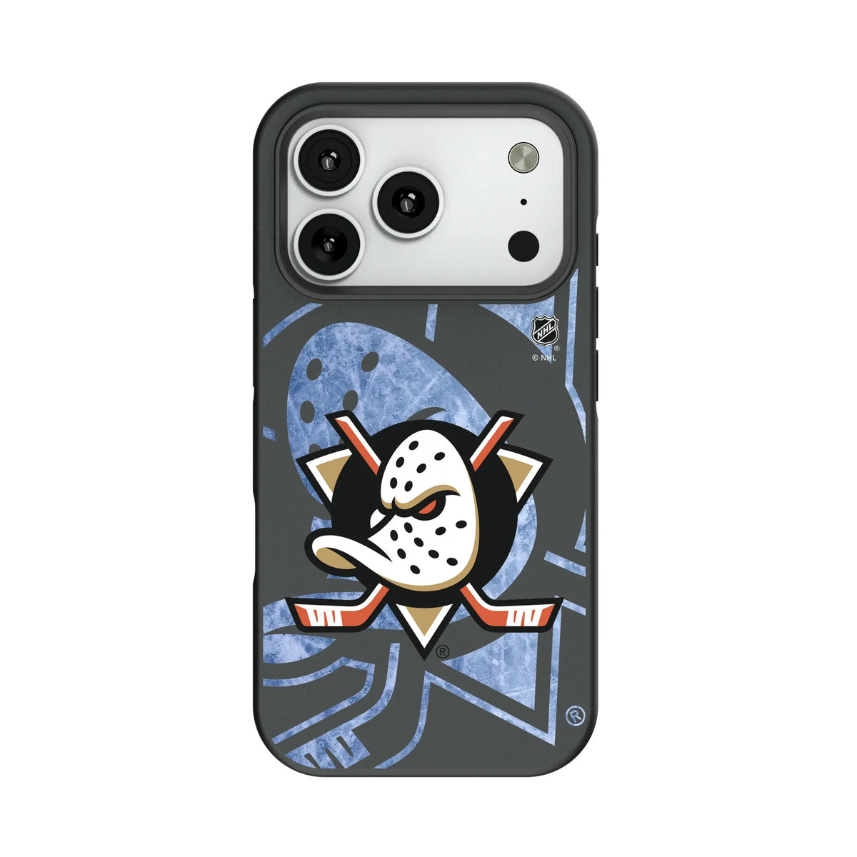 Anaheim Ducks Ice Tilt Bump Phone Case for Apple iPhone