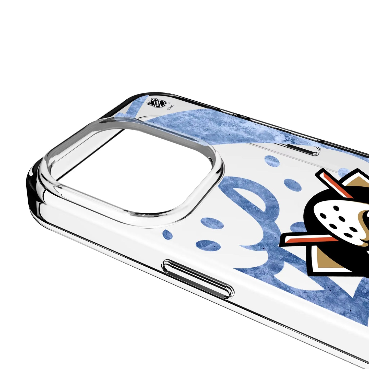 Anaheim Ducks Ice Tilt Clear Phone Case for Apple iPhone