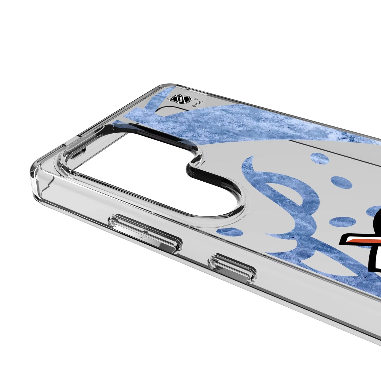 Anaheim Ducks Ice Tilt Clear Phone Case for Samsung Galaxy