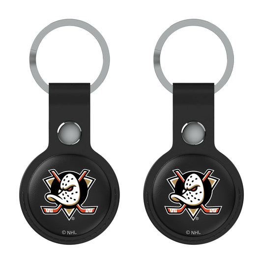 Anaheim Ducks Insignia Black Airtag Holder 2-Pack