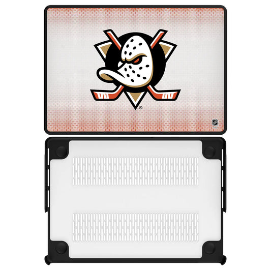 Anaheim Ducks Linen Laptop Case for Apple MacBook