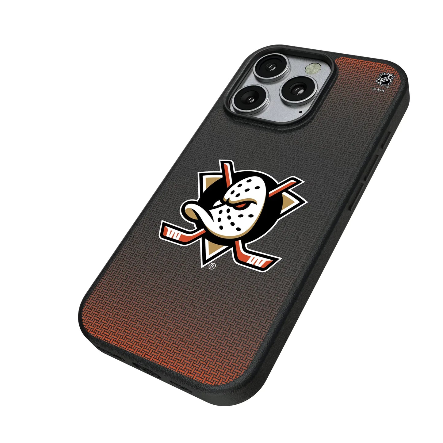 Anaheim Ducks Linen MagSafe Compatible Phone Case for Apple iPhone