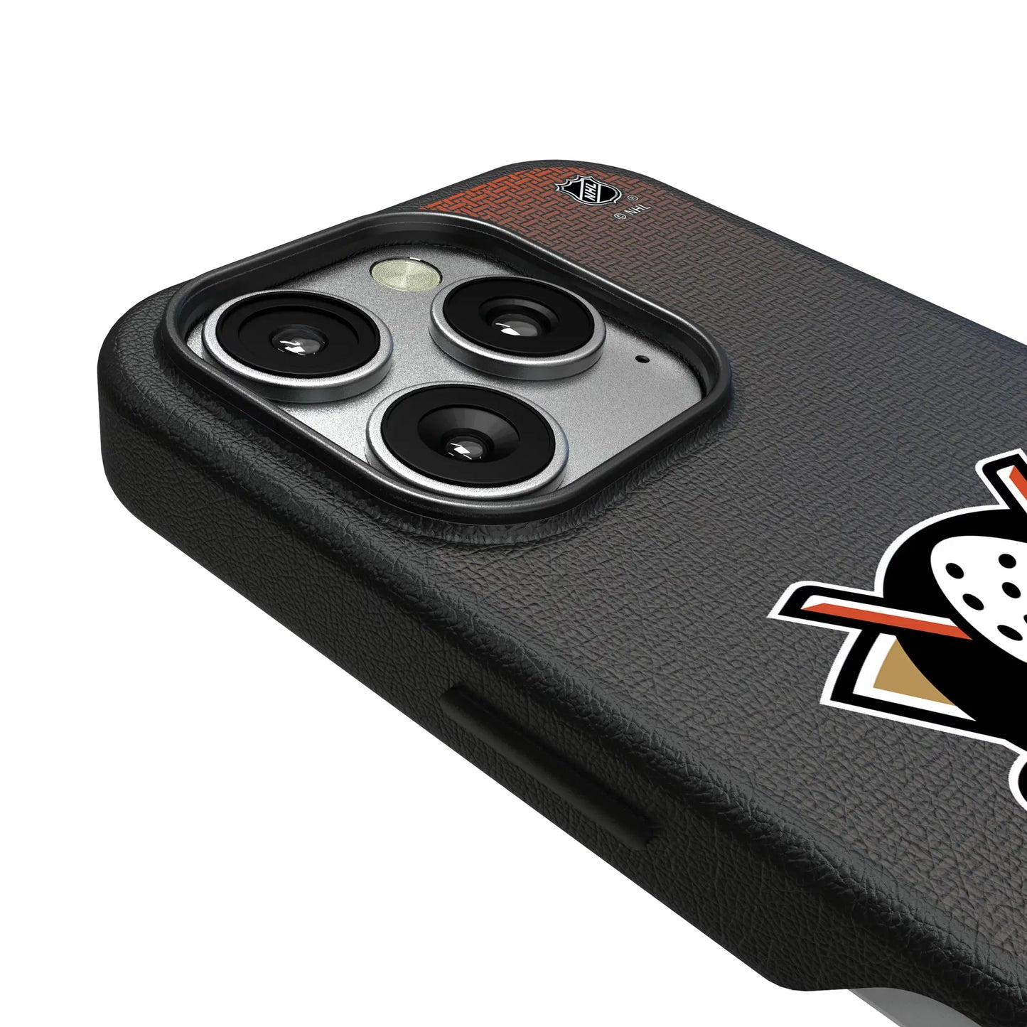 Anaheim Ducks Linen MagSafe Compatible Phone Case for Apple iPhone