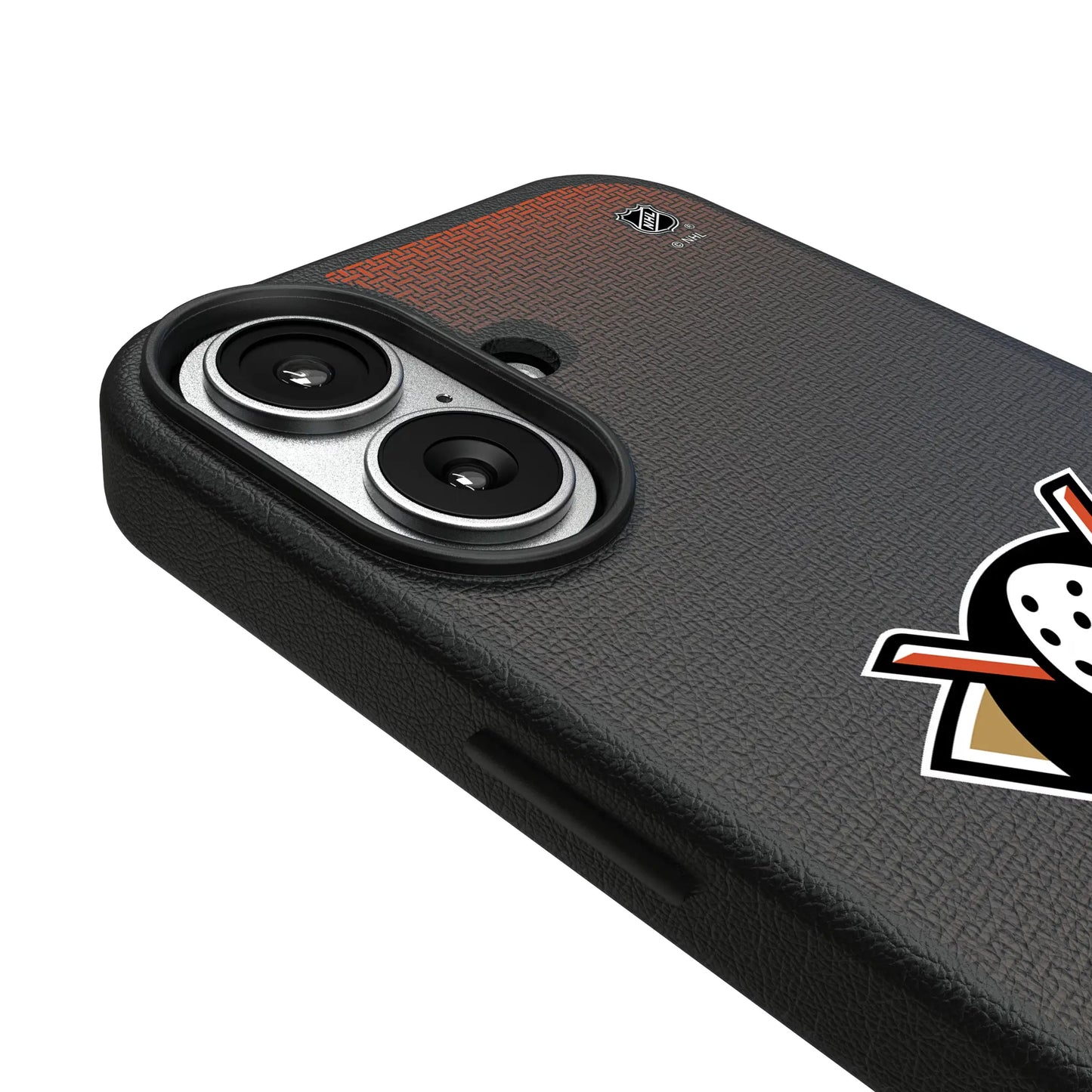 Anaheim Ducks Linen MagSafe Compatible Phone Case for Apple iPhone