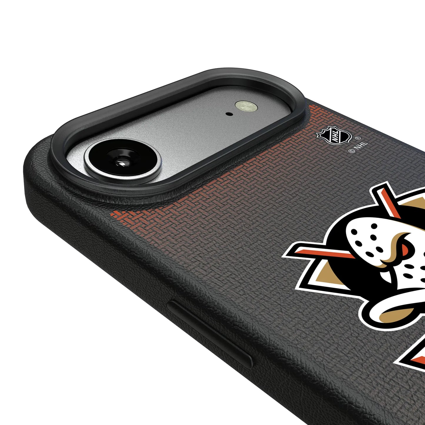 Anaheim Ducks Linen MagSafe Compatible Phone Case for Apple iPhone
