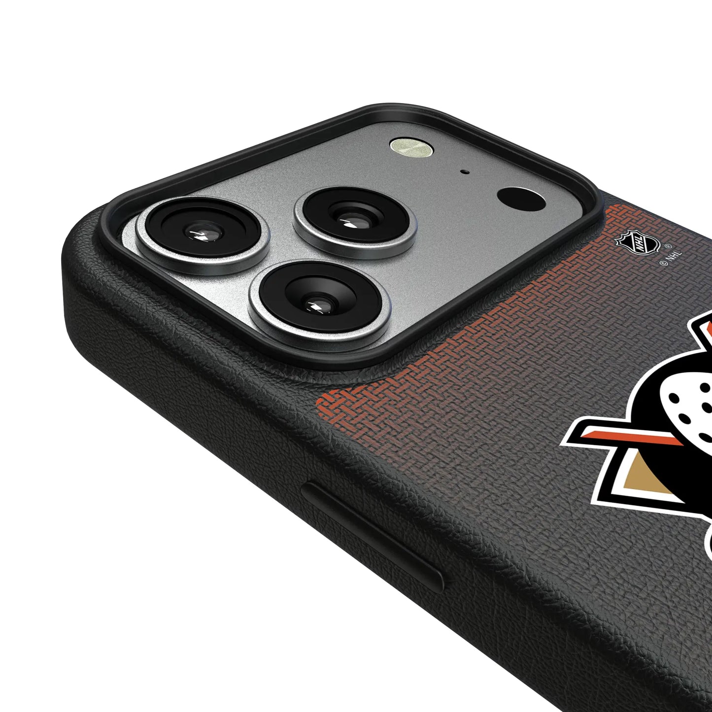 Anaheim Ducks Linen MagSafe Compatible Phone Case for Apple iPhone