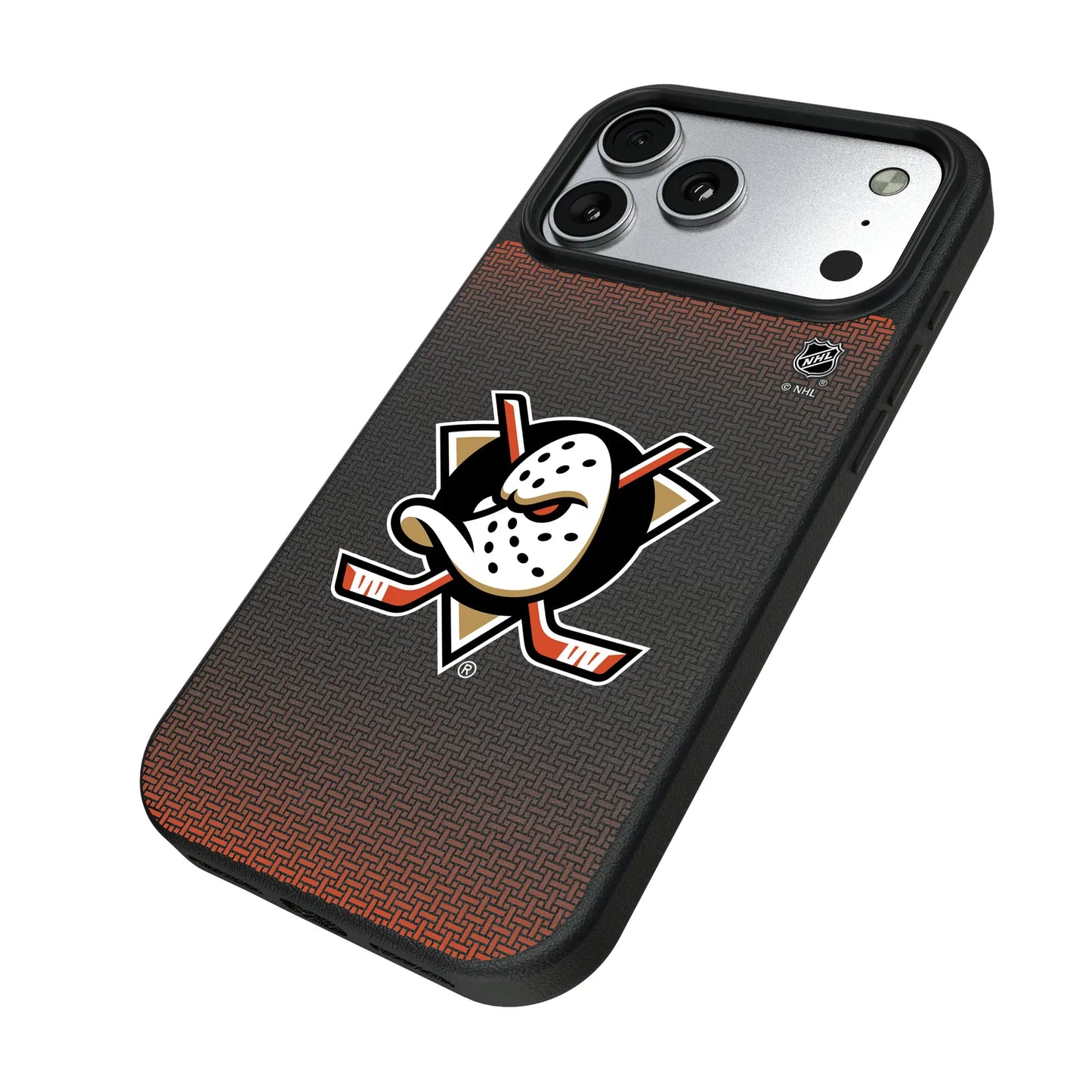 Anaheim Ducks Linen MagSafe Compatible Phone Case for Apple iPhone