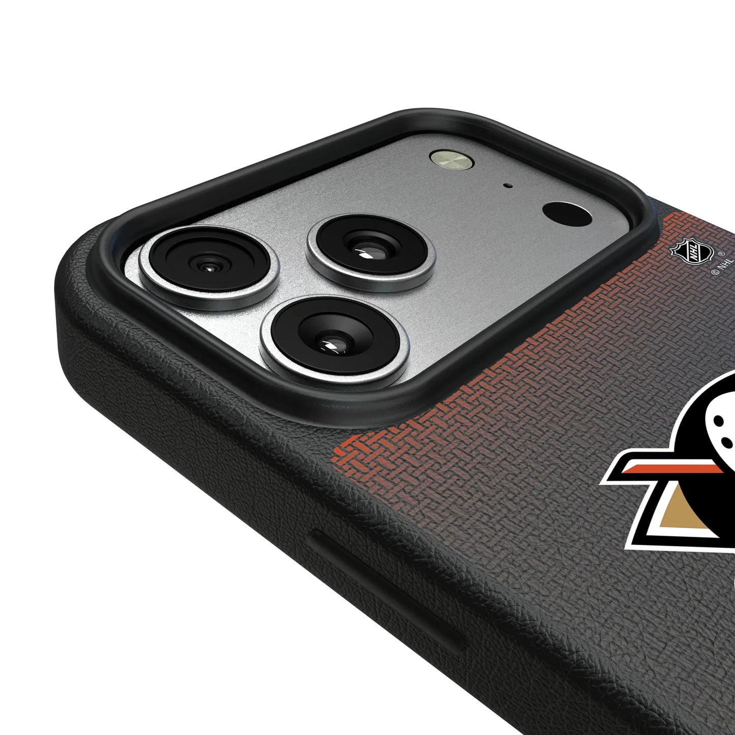 Anaheim Ducks Linen MagSafe Compatible Phone Case for Apple iPhone