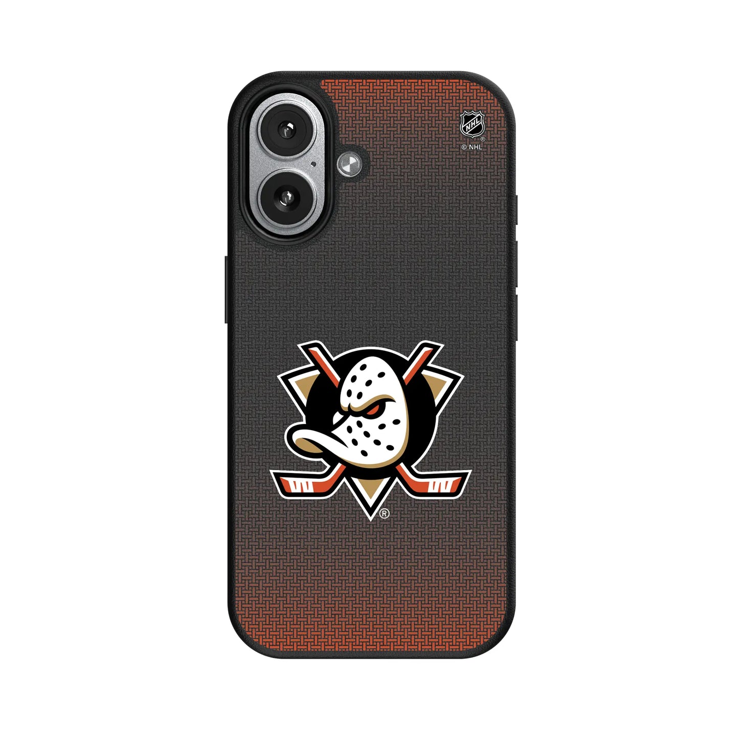 Anaheim Ducks Linen MagSafe Compatible Phone Case for Apple iPhone
