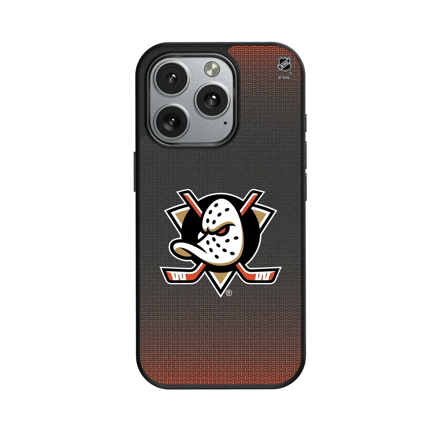 Anaheim Ducks Linen MagSafe Compatible Phone Case for Apple iPhone