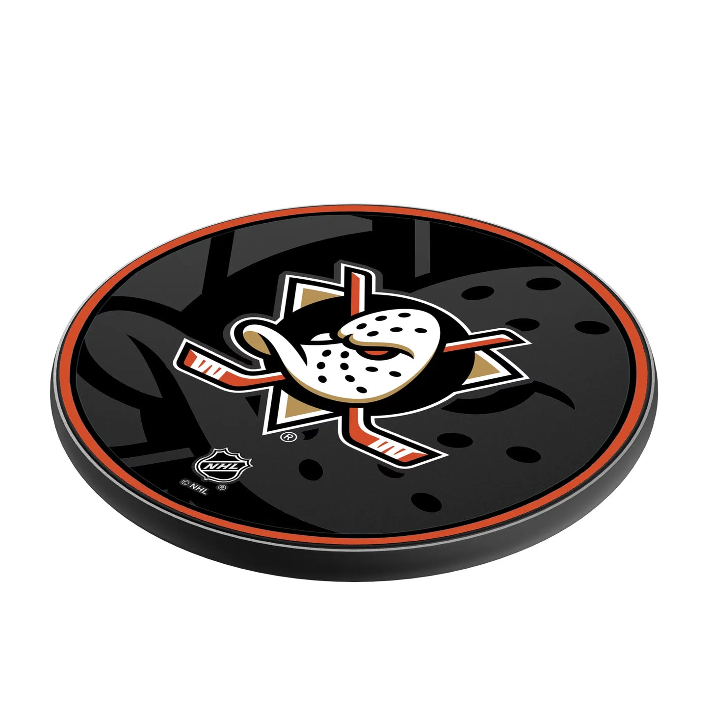 Anaheim Ducks Monocolor Tilt 15-Watt Wireless Charger