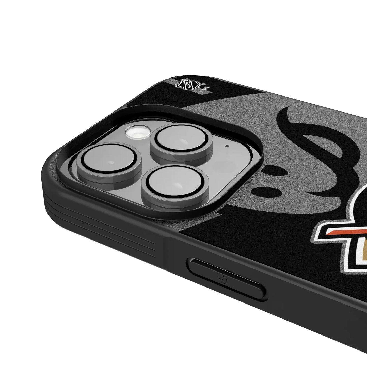 Anaheim Ducks Monocolor Tilt Bump Phone Case for Apple iPhone