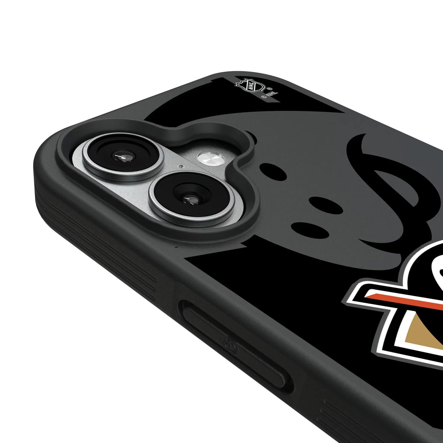 Anaheim Ducks Monocolor Tilt Bump Phone Case for Apple iPhone