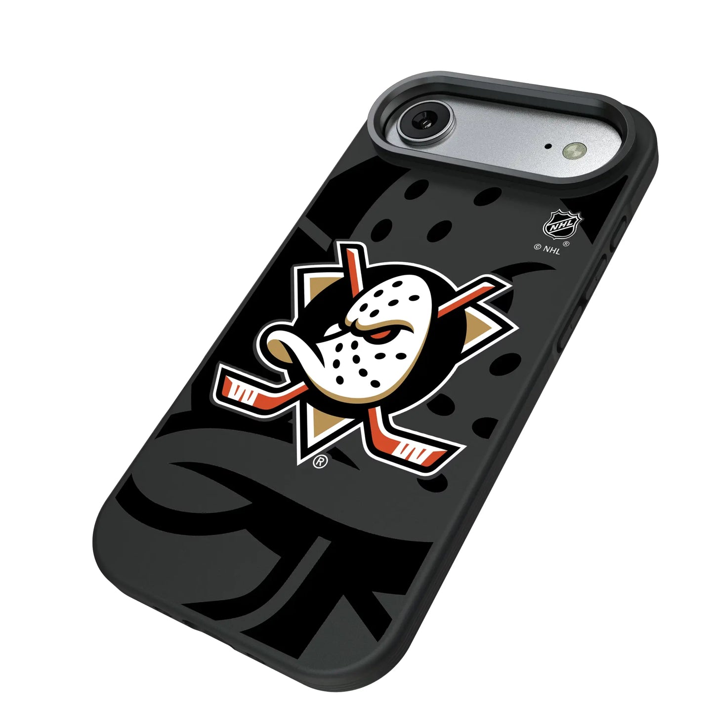 Anaheim Ducks Monocolor Tilt Bump Phone Case for Apple iPhone