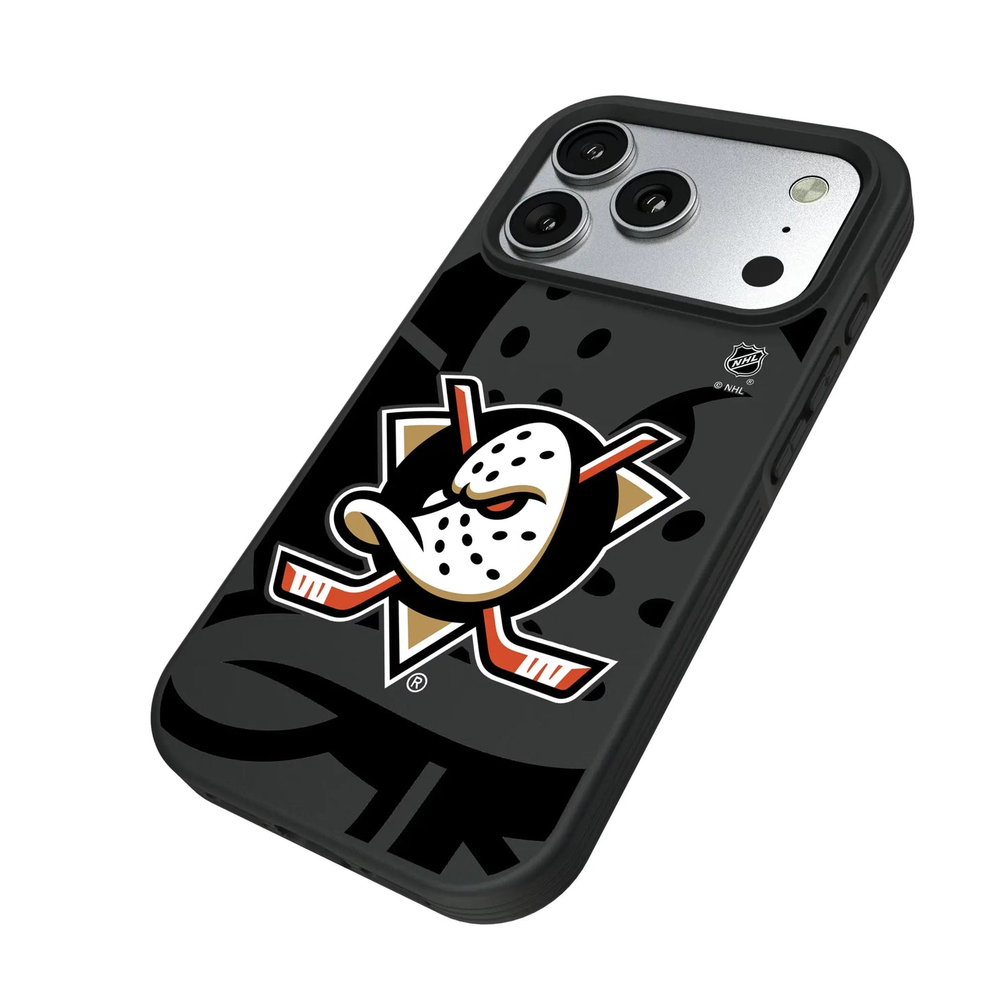 Anaheim Ducks Monocolor Tilt Bump Phone Case for Apple iPhone