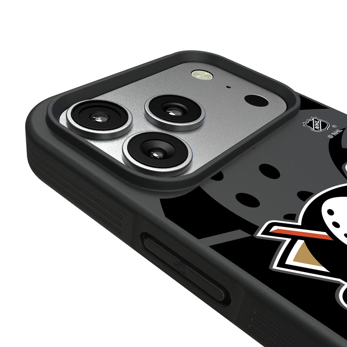 Anaheim Ducks Monocolor Tilt Bump Phone Case for Apple iPhone