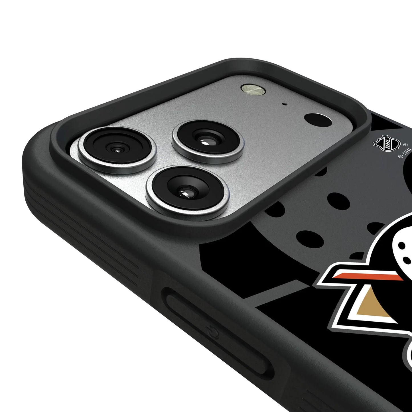 Anaheim Ducks Monocolor Tilt Bump Phone Case for Apple iPhone