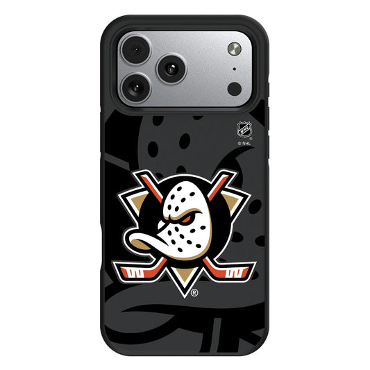 Anaheim Ducks Monocolor Tilt Bump Phone Case for Apple iPhone