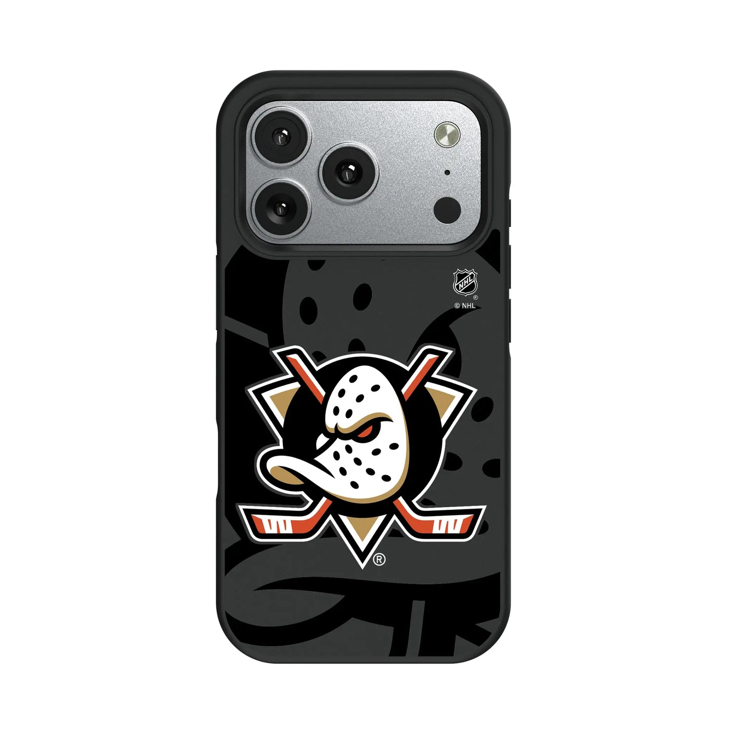 Anaheim Ducks Monocolor Tilt Bump Phone Case for Apple iPhone