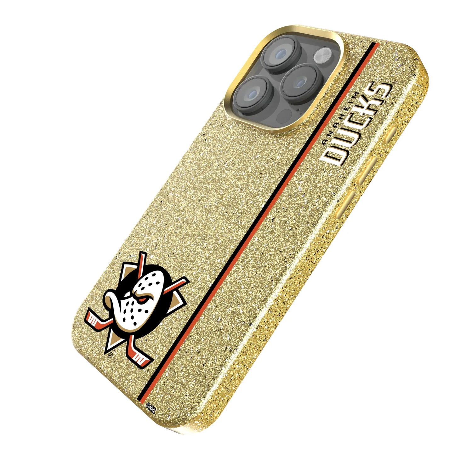 Anaheim Ducks Sidebar Bling Phone Case for Apple iPhone