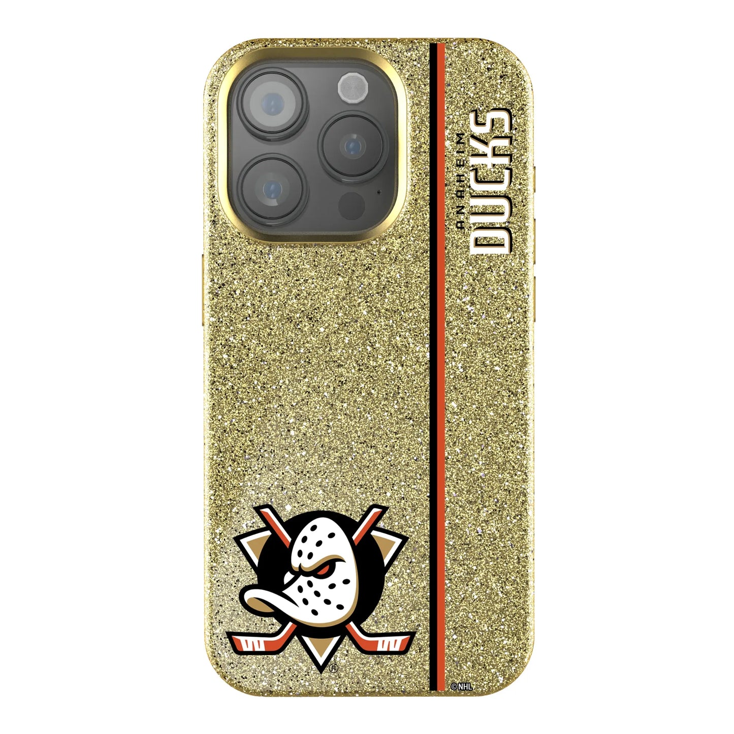 Anaheim Ducks Sidebar Bling Phone Case for Apple iPhone