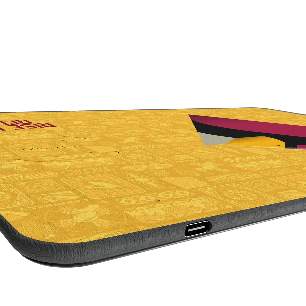 Arizona Cardinals Deco 15-Watt Wireless Charger and Mouse Pad