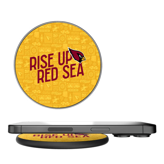 Arizona Cardinals Deco 15-Watt Wireless Charger