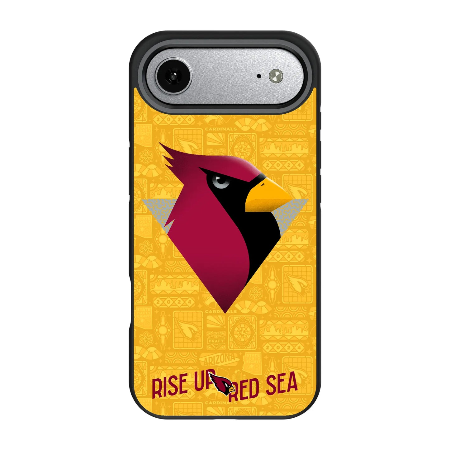 Arizona Cardinals Deco Bump Phone Case for Apple iPhone
