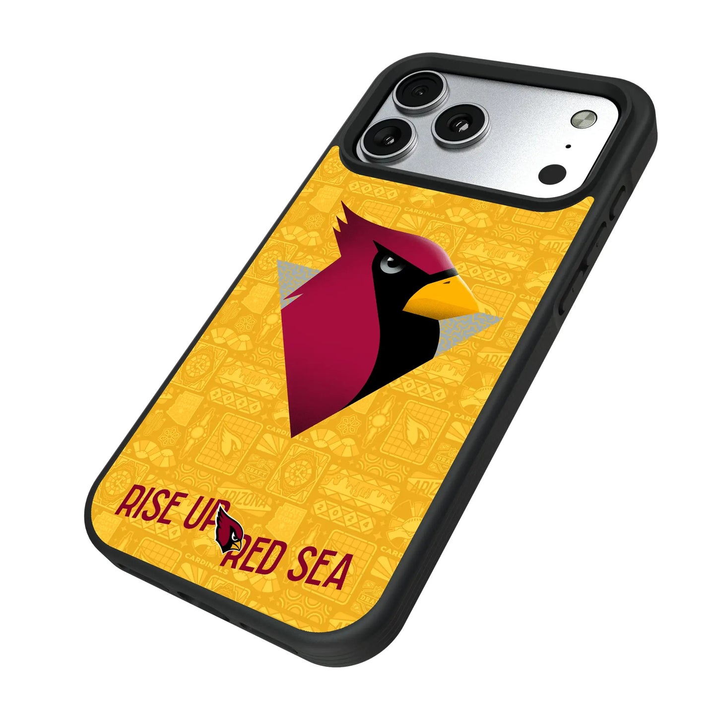 Arizona Cardinals Deco Bump Phone Case for Apple iPhone