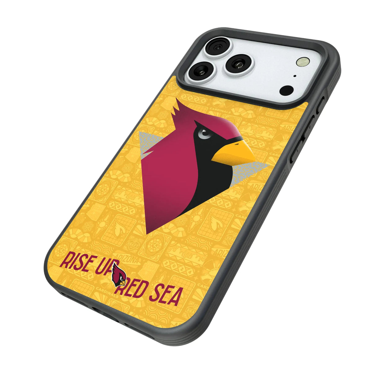 Arizona Cardinals Deco Bump Phone Case for Apple iPhone