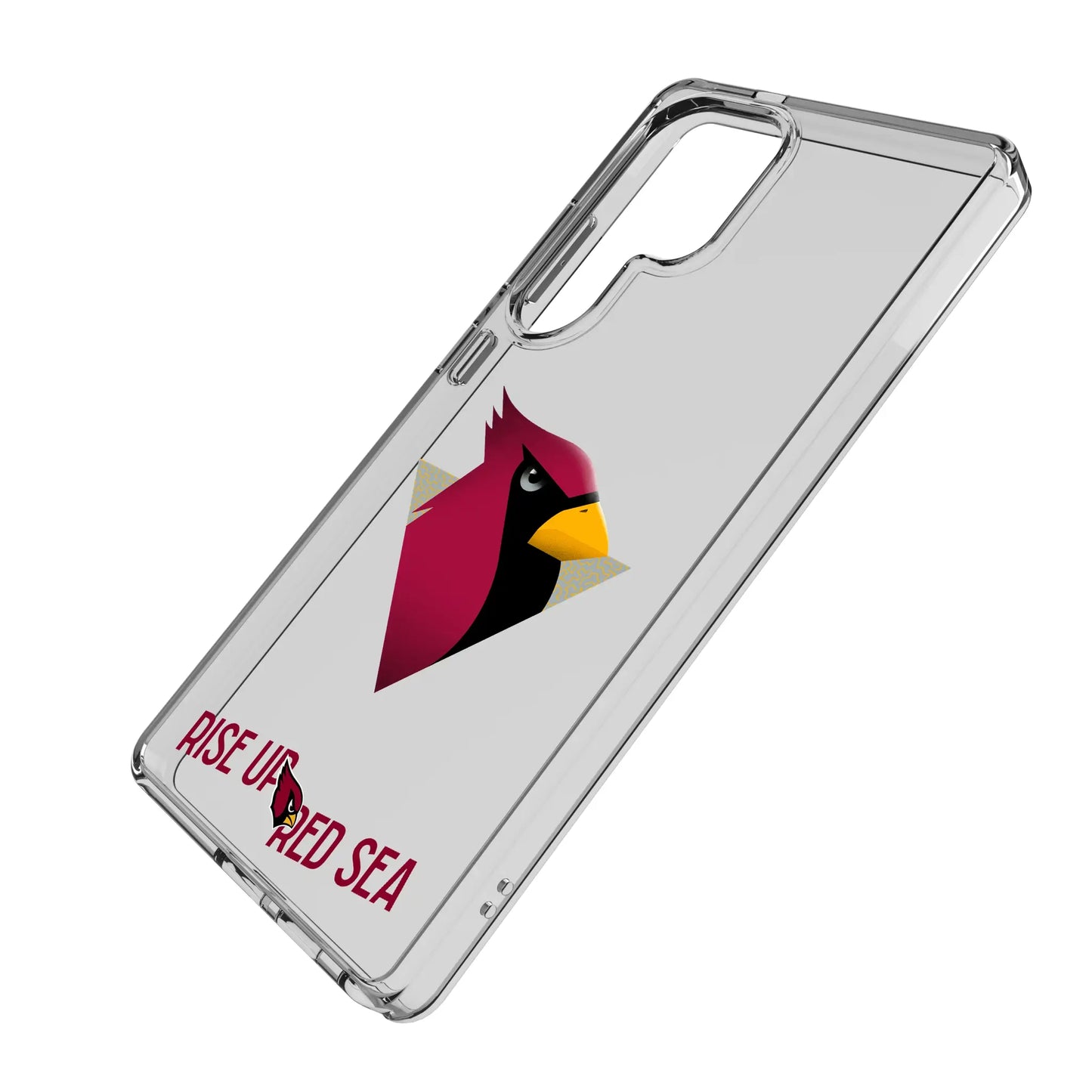 Arizona Cardinals Deco Clear Phone Case for Samsung Galaxy