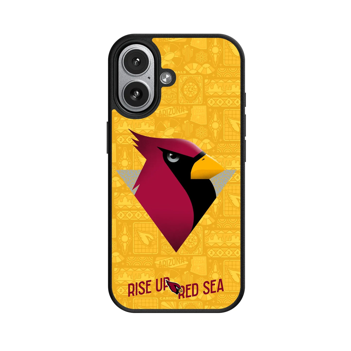 Arizona Cardinals Deco MagSafe Compatible Phone Case for Apple iPhone