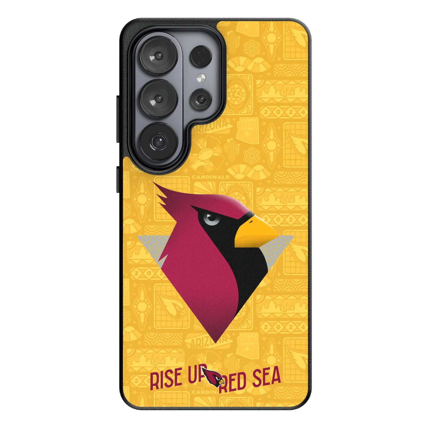 Arizona Cardinals Deco MagSafe Compatible Phone Case for Samsung Galaxy