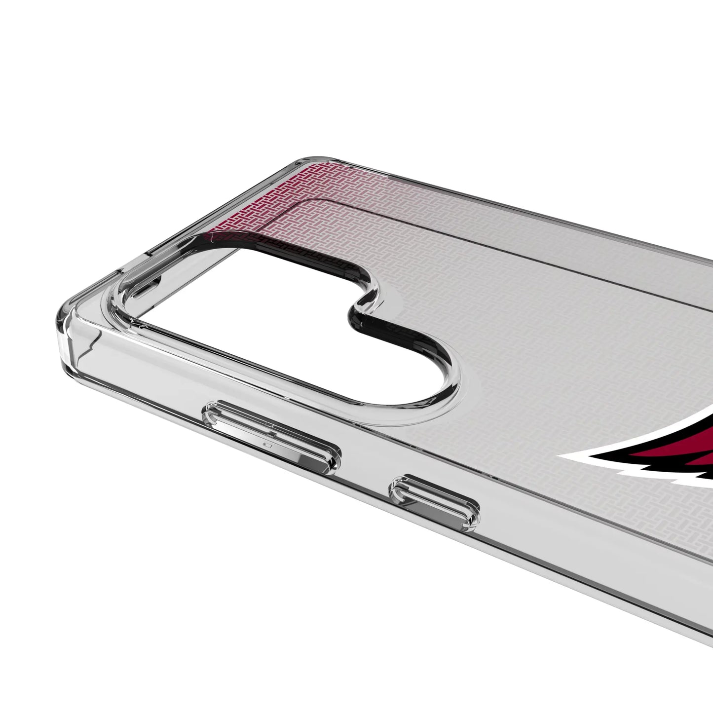 Arizona Cardinals Linen Clear Phone Case for Samsung Galaxy