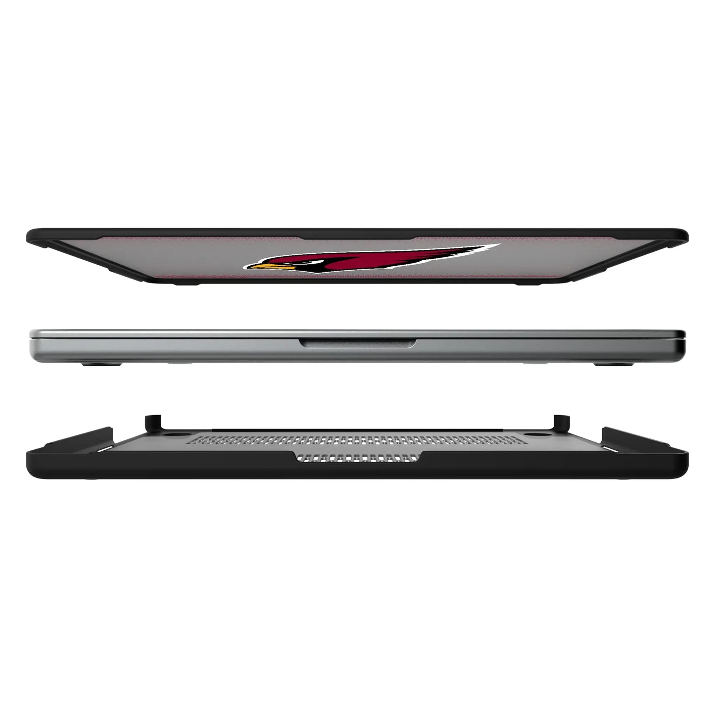 Arizona Cardinals Linen Laptop Case for Apple MacBook