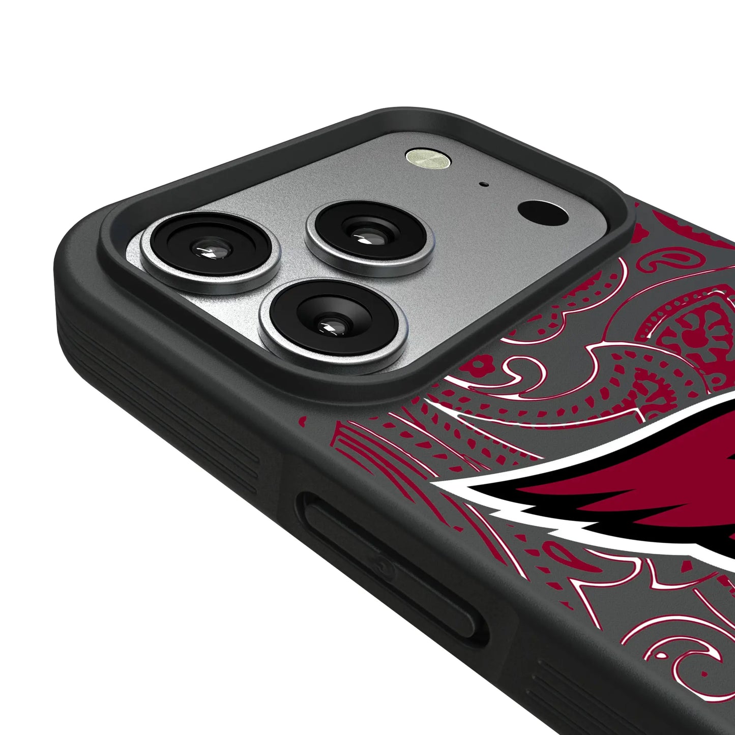 Arizona Cardinals Paisley Bump Phone Case for Apple iPhone