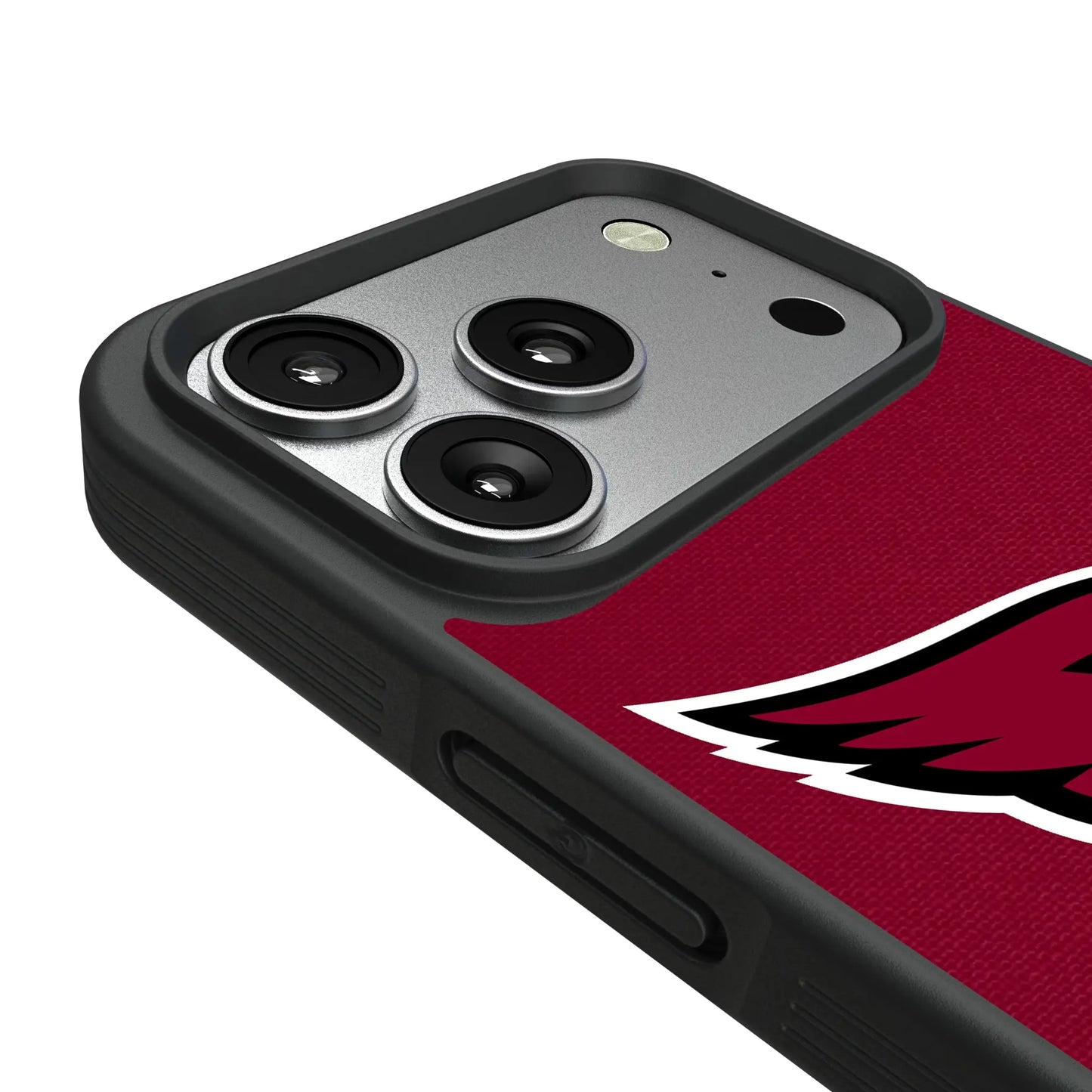 Arizona Cardinals Stripe Bump Phone Case for Apple iPhone