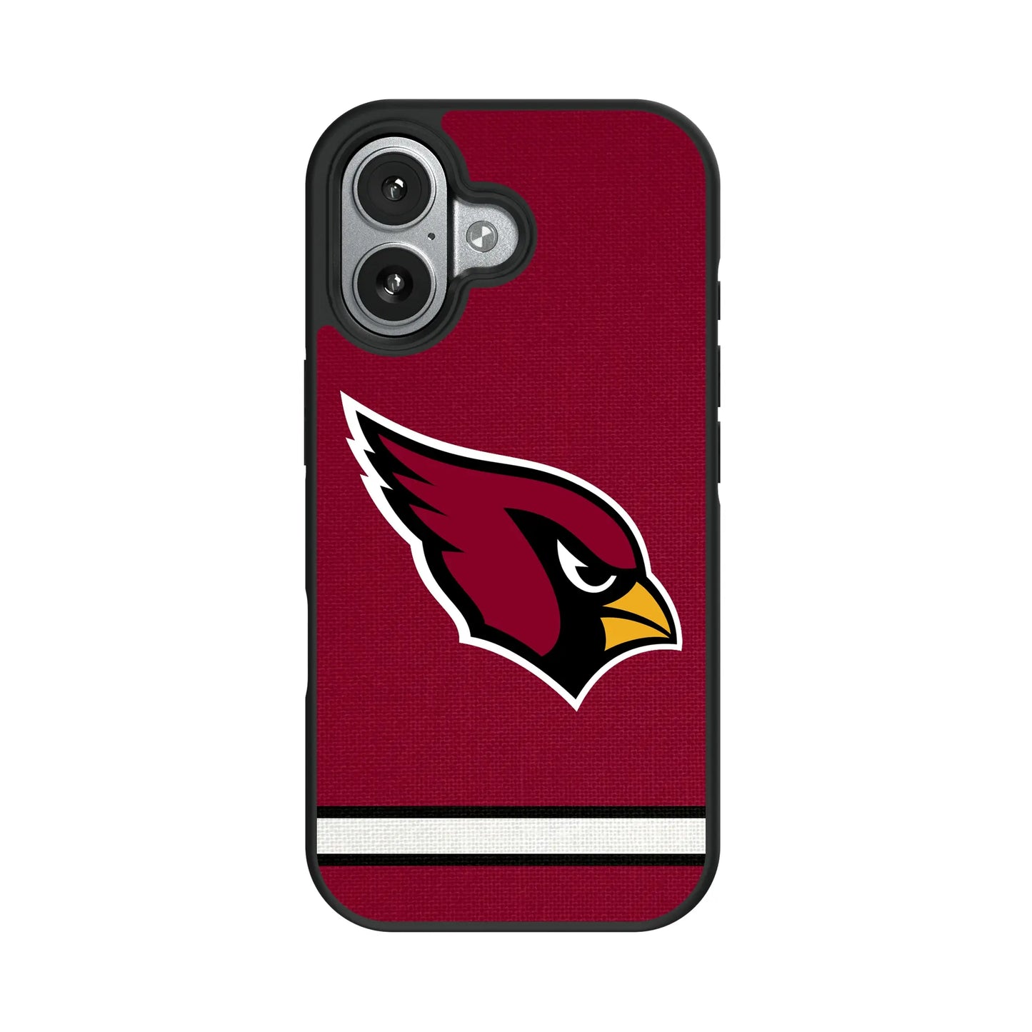 Arizona Cardinals Stripe Bump Phone Case for Apple iPhone