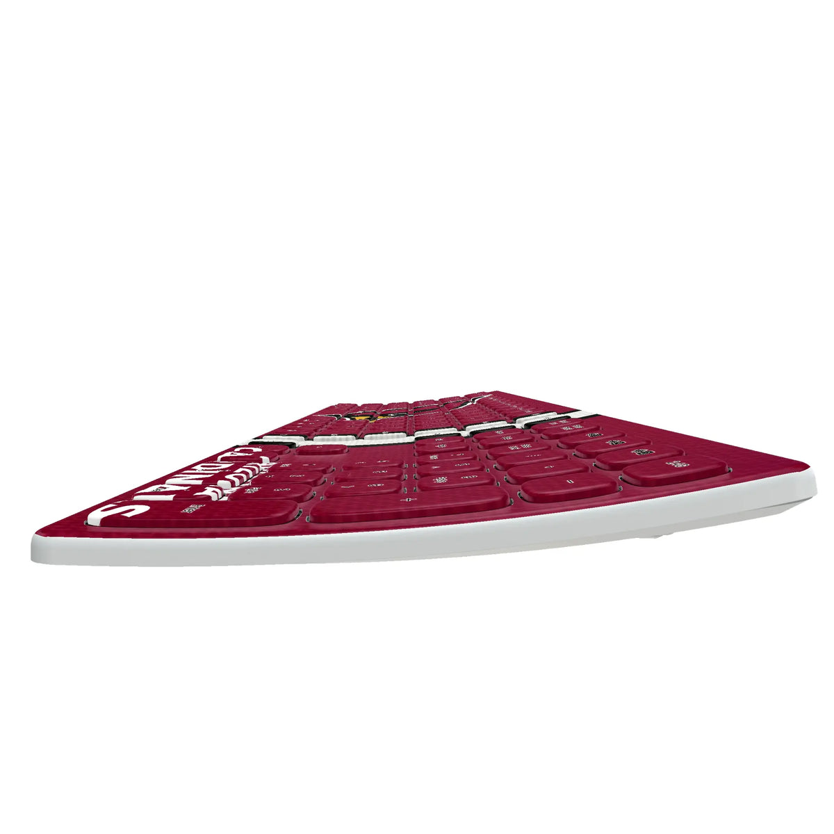 Arizona Cardinals Stripe Curved Wireless Keyboard