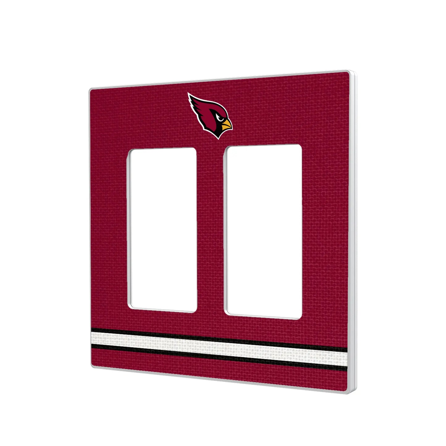 Arizona Cardinals Stripe Hidden-Screw Light Switch Plate
